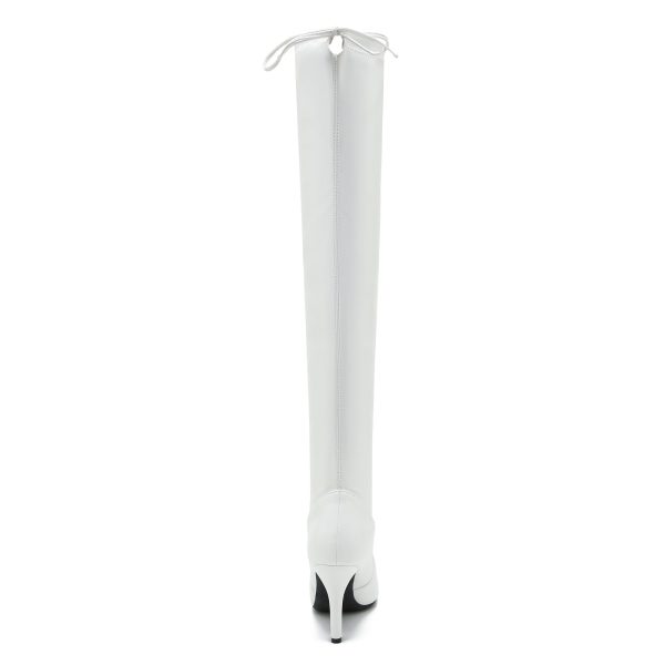 41uy8MR-7L.jpg Women's Peep Toe Thigh High Boots Over The Knee Boot Sexy Stiletto Heel Lace Up Open Toe Pull on Long Boots