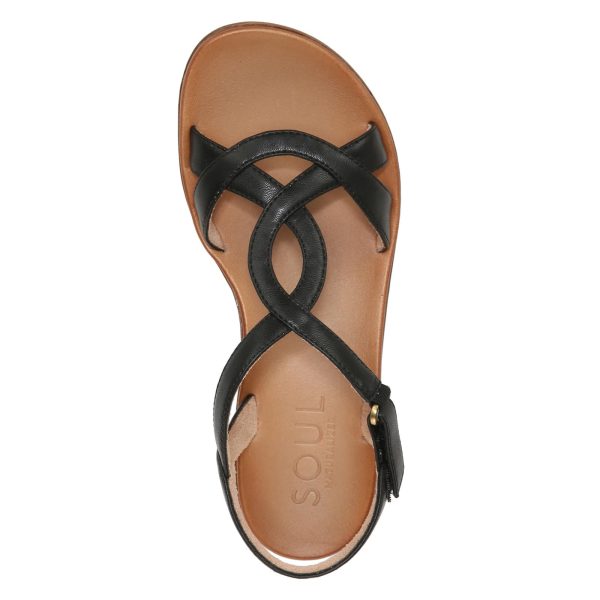 Soul Women's Solo Strappy Flat Sandal