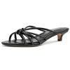 61ffnb0JfFL.jpg Womens Sandals Mules Low Kitten Heel Open Toe Shoes Slip-on Slingback Prom Party Dress Summer 1.4 Inches Heels