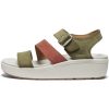 61j59InPorL.jpg Women's Ellecity Backstrap Open Toe Adjustable Comfortable Platform Wedge Sandal