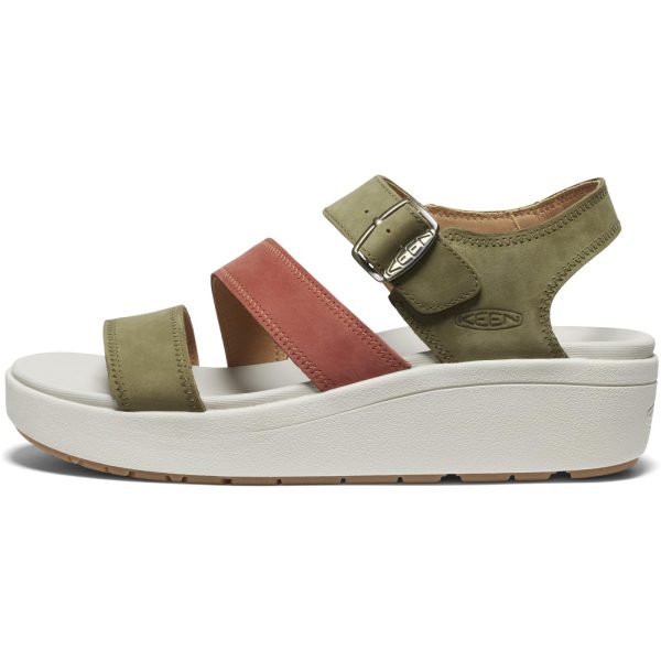 61j59InPorL.jpg Women's Ellecity Backstrap Open Toe Adjustable Comfortable Platform Wedge Sandal