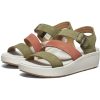 71KWtsYrr8L.jpg Women's Ellecity Backstrap Open Toe Adjustable Comfortable Platform Wedge Sandal
