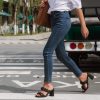 71m9lCgy46L.jpg Women's Braided Heeled Sandals Square Open Toe Summer Heels Slip On Dressy Sandals with Chunky Heel 3.35 Inch