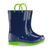 61-C4QjCGUL.jpg Boys Girls Rain Boots Toddler Kids Waterproof Boots Children Lightweight Rain Shoes with Handles