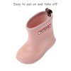 Toddler Rain Boots for Boys Girls Waterproof Baby Kids Rain Boots With Easy-on