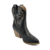 “BLAZING” ~ Women Western Bootie Pointe Toe with Low Heel (Wide Fit Available)