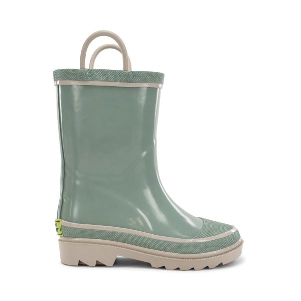 716t6gdcaBL-1.jpg Kids Waterproof Rubber Classic Rain Boot with Pull Handle