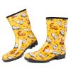 71AC4q5IOkL.jpg Waterproof Womens Rain Boots insulated,Lightweight Rubber fashion Boots in Gardening,Warm and Comfortable Wide Calf Rain Boots