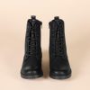 Women's Lace-Up Combat Boots