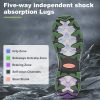 Men's Rubber Boots Waterproof Rain Footwear Durable Short Hunting Boots for Mud Gardening Yard and Chore Working