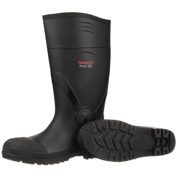 Unisex-Adult Plain Toe Rain Boot