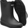 71zBgoXRaUL.jpg Rain Boots for Women men, Rubber Boots Waterproof with PVC Unique Design, Comfort Lightweight Work Mud Boots, Resistant Durable
