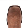 Cowboy Boots For Women Square Toe Western Boots Mid Calf Cowgirl Boots Pull On Fashion Embroidered Cowboy Boots