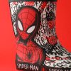 Spiderman Boys Red Wellys | Character Spiderman Kids Shoes Comics Superhero Rain Boots | Children's Waterproof Wellington Boots