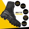 Men's Military Jungle Combat Boots 8 Inch Lightweight Motorcycle Tactical Boot Police Army Botas