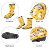 81Bkp1pHdKL.jpg Waterproof Womens Rain Boots insulated,Lightweight Rubber fashion Boots in Gardening,Warm and Comfortable Wide Calf Rain Boots