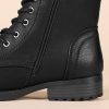 Women's Lace-Up Combat Boots