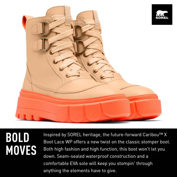 81qBpxUq2jL.jpg Women's Caribou X Lace Waterproof Boot
