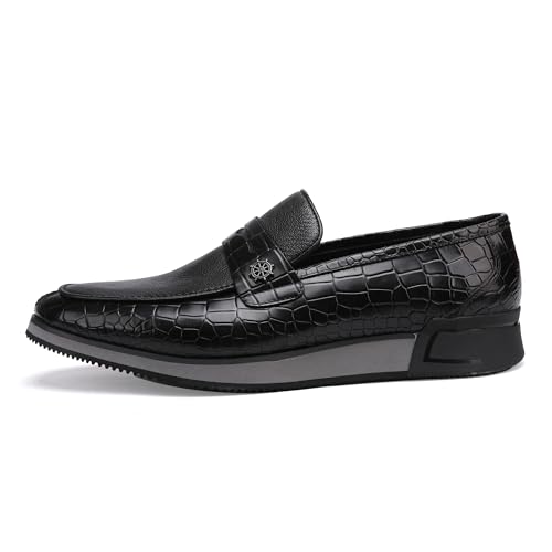 31J1HMLC9tL.jpg Casual Men's Dress Sneakers Shoes, Fashion Business Loafer Classic Leather Dress Shoes for Mens