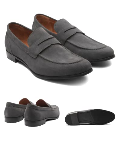 Men's Brookes Penny Loafer Slip-On Formal Business Shoes
