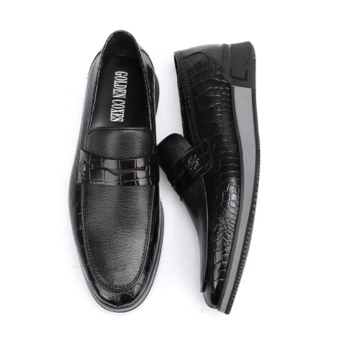 41OCX7gBy2L.jpg Casual Men's Dress Sneakers Shoes, Fashion Business Loafer Classic Leather Dress Shoes for Mens