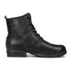Vintage Brown Moto Boots for Men Fashion lace-up Leather Retro Chukka Boots Casual Shoes OS-6015-6-Vintage-US-R