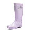 Women's Tall Rain Boots Garden Boots Waterproof Wellington Rubber Boots
