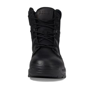 Tactical Men's ATAC 2.0 Work Boots, 6-Inch, Side Zipper, Black, Style 12394ABR