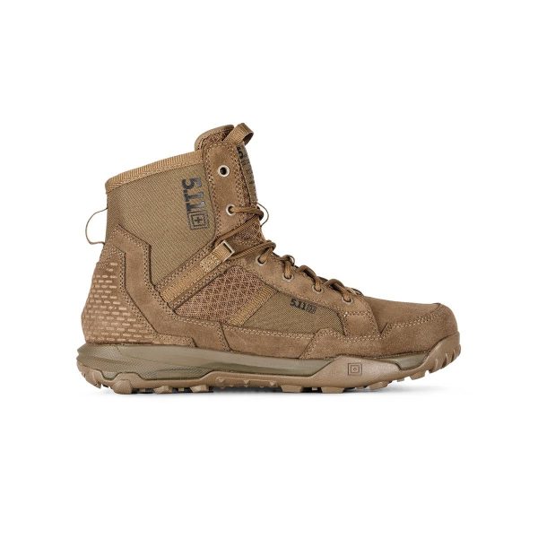 Tactical A/T All-Terrain 6-Inch Non-Zip Boots, High Performance and Traction Work Boot, Style 12440