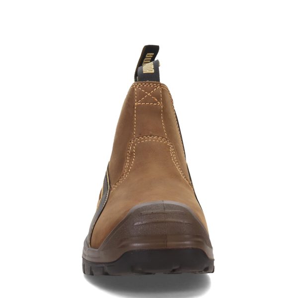 Men's Tanami Double Gore Brown Soft Toe Mid Industrial Shoe, 9