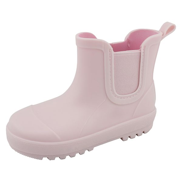 Toddler Rain Boots, Waterproof Rubber Kids Rainboot, Girls/Boys Light Water Shoes for Muddy Park/Hiking
