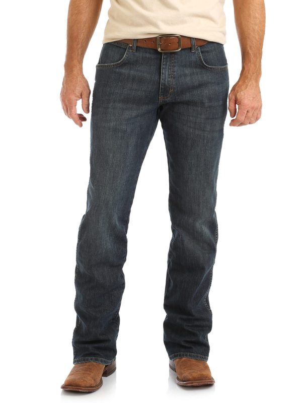 Men's Retro Relaxed Fit Bootcut Jeans