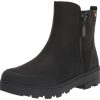 Women's Holly Zip Leather Boot Rain