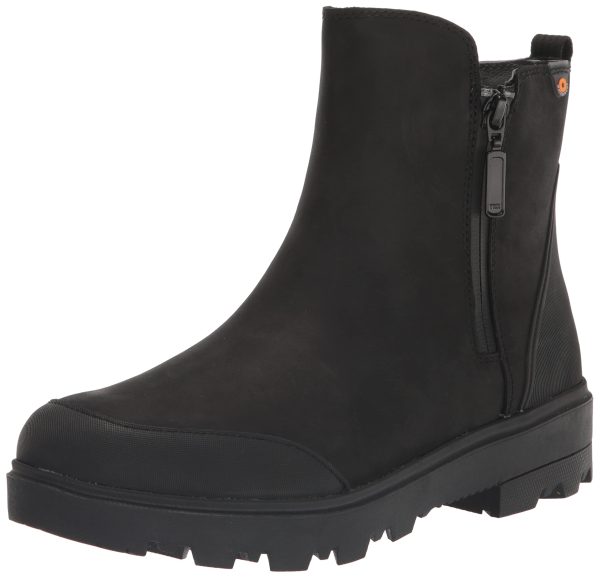 Women's Holly Zip Leather Boot Rain