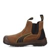 Men's Tanami Double Gore Brown Soft Toe Mid Industrial Shoe, 9