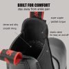 Men's Slip-On Work Boots for Men,Full Grain Leather,Anti-Static,Water/Slip Resistant,Fire Station Mechanic Industrial