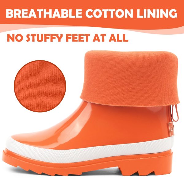 Kids Rain Boots Premium Collection, Waterproof Natural Rubber Boots for Toddlers and Kids