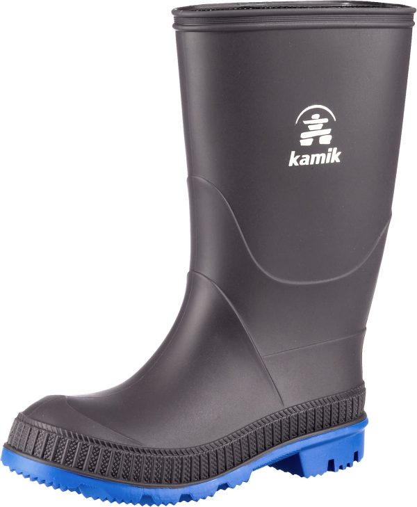 71RNrRPU9uL.jpg Kids Stomp Waterproof Rain Boots,Olive,