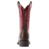 Women's Round Up Back Zip Western Boot