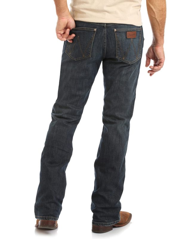 Men's Retro Relaxed Fit Bootcut Jeans