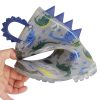 Toddler Boys Adorable Dinosaur Light Up Rain Boots