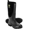 Rubber Boots for Men Multi-Season, Waterproof Rain Boots with Steel Shank, 6mm Neoprene Sturdy Rubber Outdoor Hunting Boots