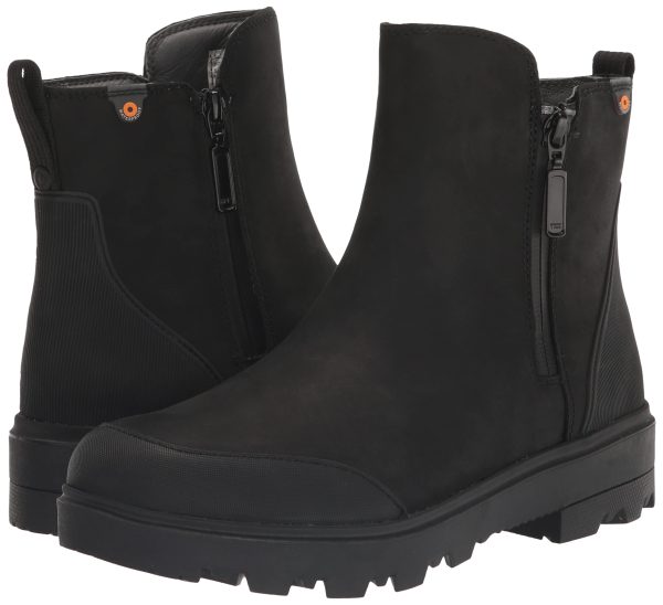 Women's Holly Zip Leather Boot Rain