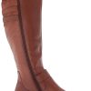 Women's Jessie Knee High Buckle Detail Riding Boot