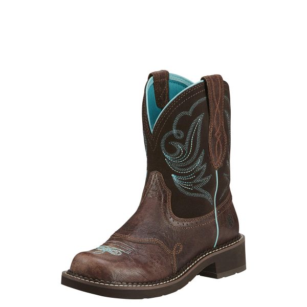 81aEaS1Nu2L.jpg Women's Fatbaby Heritage Dapper Western Boot