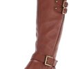 Women's Jessie Knee High Buckle Detail Riding Boot